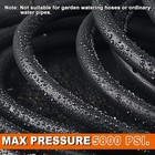 25ft 5800 Psi High Pressure Power Washer Hose 3 8  Quick Connection Extension