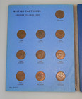 Great Britain Farthings Collection 1937-1956 Complete Set Of 24 Coins