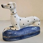 Staffordshire Style Dalmatian Figurine Ceramic 