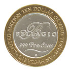 Bellagio  fountains   10 Silver Strike 0 6 Troy Ounces 999 Pure Silver