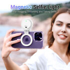 Magnetic Selfie Ring Light Led Lighting Vlog Video Mirror Camera Grip For Iphone