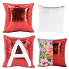 10pcs Mixed Color Square Sublimation Blank Magic Swipe Pillow Cover Cushion Case