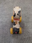 Vintage 1950s Fisher-price  333 Butch Pup   Playskool Wooden Train   Toy Lot