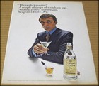 1969 Seagram s Extra Dry Gin Print Ad Advertisement The Perfect Martini Gin Vtg