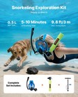 Vevor Mini Scuba Tank 0 5l Portable Diving Lung Tank With Mask   Pump 5-10 Min