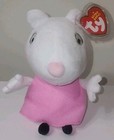 Ty Beanie Baby Suzy Sheep Peppa Pig Uk Excl  New Mwmts Plush Stuffed Animal Toy