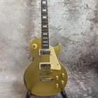 Vintage Electric Guitar With Fixed Bridge   Chrome Hardware   Mahogany Body