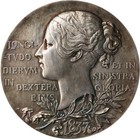 Great Britain  United Kingdom  England 1897 Queen Victoria Jubilee Silver Medal
