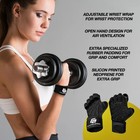 Fit Active Sports Weight Lifting Workout Gloves With Wrist Wrap For Gym Training