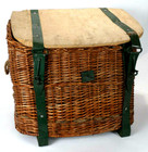 Romanian Army Wicker Pannier For Pack Horses mules