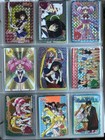 Vintage 90s Sailor Moon Prism Sticker Cards Holographic Cards Lot Of 161 Pieces