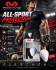 New  Mcdavid Compression Shorts Men s Black W  Soft Cup Size Large