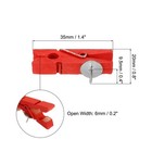 20pcs Wooden Push Pins  Thumb Tacks Wood Pin Clips For Office  Multicolor