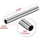 304 Stainless Steel Round Tube Repair Pipe Tubing   8-325mm Weldable 300mm Length