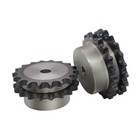 10a 12a 08b 16a Chain Sprocket Double Row Gear 45 Steel 12 Teeth To 34 Teeth