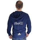 Adidas Team France Escalade Olympics Fleece Hoody Sweatshirt Mens Small Soccer