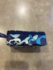 Vera Bradley travel Pill Box  Blue   White Floral  Plastic Pill Organizer Case