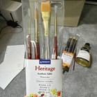 Premium Art Supplies Lot - Princeton New Brushes   Winsor Newton Oil