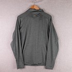 Peter Millar Crown Crafted Mens Large Gray 1 4 Zip We-ko-pa Golf Pullover Jacket