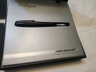 St Dupont James Bond 007 Limited Edition Pen   1562 3007 Fullset Pvd Dark Steel 