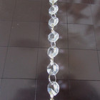 1--6  Feet Aaa Cut Lead Crystal   Chandelier Chain Parts Prism Sil