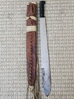 Vintage Colombian Garza  721 Machete Deluxe Leather Sheath
