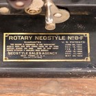 Rotary Neostyle No 8-f Mimeograph Stencil Duplicating Machine Usa Antique 1910