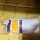 Vintage All Star Tube Socks 1 Pair 8-11 Soft Spun Cotton Usa Burgundy Gold B12 2