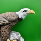 1994 Doc Holliday Molds Ceramic  Perching Eagle Statue Figurine Dhm 1430 Painted