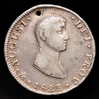  M  xico - Agust  n I 8 Reales  26 77g  1822 M  xico J  m Km-304  mbc 