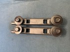 1968-70 Charger R t Trunk Lid Hinge Retainers And B Body W  4 Oem Bolts Oem Used