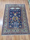 Antique Heriz Runner Rug Keshan Hand Knotted One Of A Kind Wool Cotton Rug