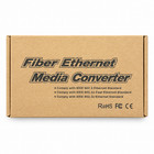 Gigabit Ethernet Fiber Media Converter 10 100 1000mbps Sfp Slot 80km