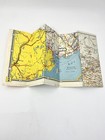 Original Vintage Map  New Brunswick Canada Tour Map -1956- Light Wear