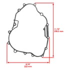 Clutch Cover Gasket For Yamaha Raptor 250 Yfm250r Yfm 250r 2008-2013
