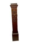 Antique Victorian Ornate Square Oak Wood Newel Post 43 X 8 X 8