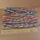 1  Pound Scrap Copper Wire Lot Colorful Insulated Metal Craft Material