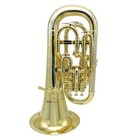 Coolwind Ceu-200g Abs Plastic Euphonium bb  3 1 Piston  Gold  W bag mouthpiece