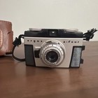 Vintage Argus A-four 35mm Camera W  Case For Parts Only - See Photos