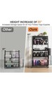 56   Taller Home Gym Storage Organizer  Yoga Mat Storage Rack With Hanging Bo   