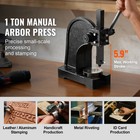 Uimoso Arbor Press 1 Ton Manual Desktop Press Lever Mountable Bearings Cast Iron