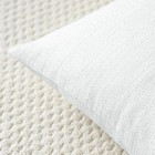 New Otostar Linen Throw Pillow Covers Set Of 2 Decorative Square White 24x24