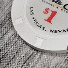 Vintage Silverton Monte Calro Casino Las Vegas Nevada Lot Of 2  1 Poker Chip 