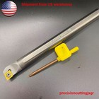 Solid Carbide Boring Bar 5 8  X 5 75  C10-sclcr3   10  Ccgt32 51 Ak For Aluminum