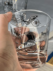 Set Of Vtg Libbey  Horseless Carriage    Whiskey Glasses