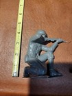 Vintage 1963 Louis Marx Grey German Toy Soldiers 6  Lot Of  2  Figures