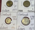 1932 - 2011 Guatemala 1  2  5  10   25 Centavos   1 Quetzal Xf - Bu 23 Coin Lot