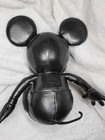    Nwt Disney X Coach Mickey Mouse Leather Doll F59150 Medium Size Collectible