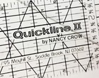 Quickline Ii By Nancy Crowe Template Ruler 3  X 19  For  Quilting Sewing