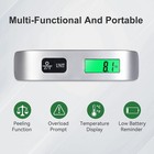 Digital Luggage Scale 110lb Portable Suitcase Weight Travel Grip Led Display Tar